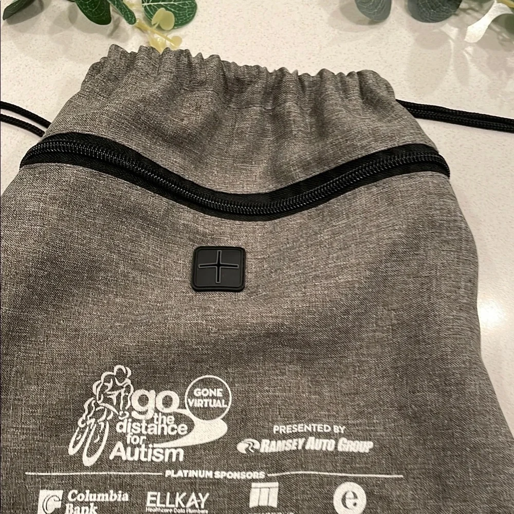 Nike Drawstring Bags - Black and Gray